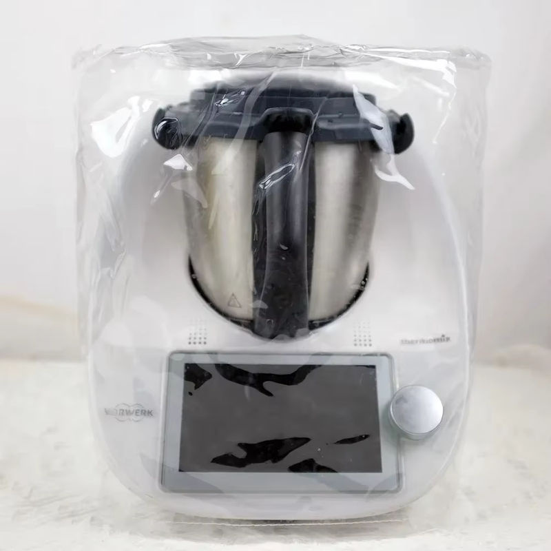 Transparente Staubschutzhülle für Vorwerk Thermomix TM5 und TM6 als 3D-Schutzhülle gegen ölige Rauchentwicklung - Bild 3