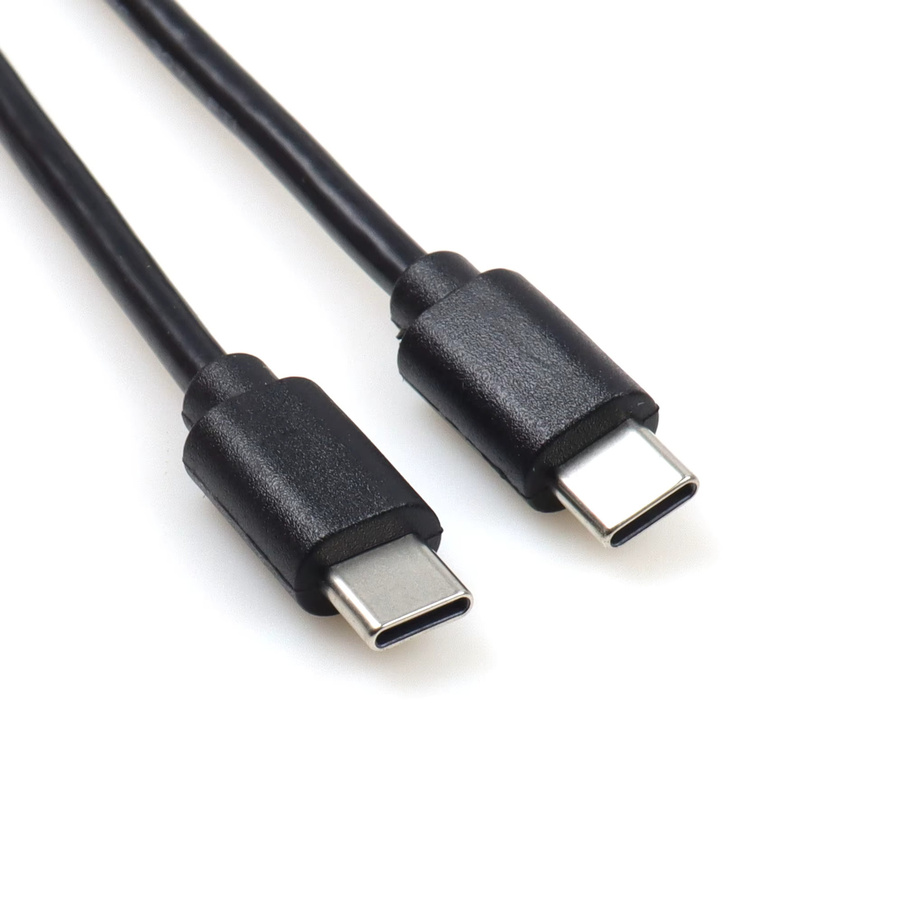 LANO USB-C auf USB-C Schnellladekabel 60W mit Datenübertragung, Schwarz, Länge: 1 m - Bild 2