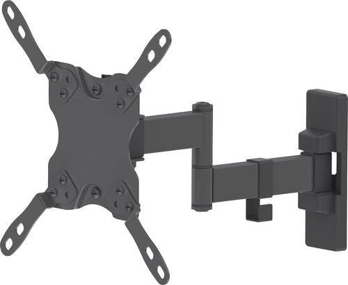 Manhattan 461405 TV-Wandhalterung in Schwarz, neigbar und schwenkbar, für Bildschirme von 33,0 cm bis 106,7 cm - Bild 1