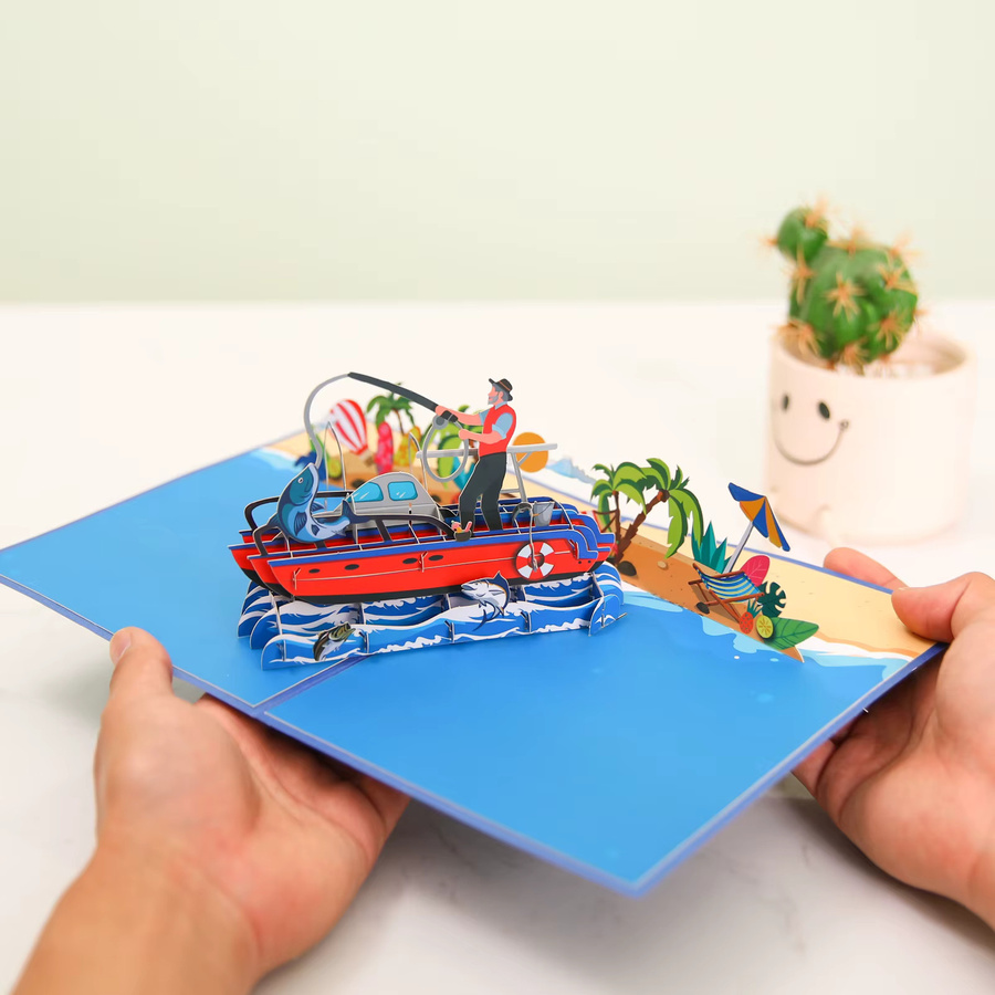 Magic Ants Pop-up-Grußkarte zum Ruhestand für Outdoor-Reisen für Erwachsene - Bild 2