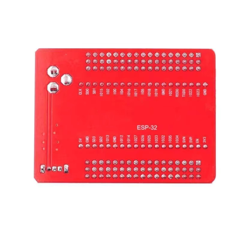 ESP32-Kernentwicklungs-Erweiterungsplatine mit WROOM-32-Modul in Rot - Bild 2