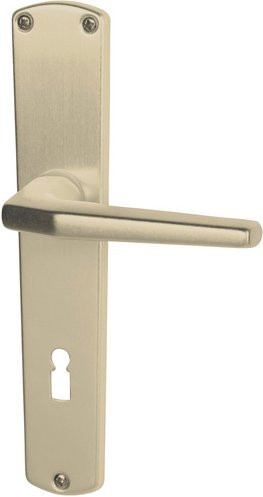 ALPERTEC Langschild-Garnitur Phil aus Aluminium in Silber - Bild 1