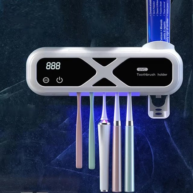 ZAIXIAO UV-Zahnbürsten-Sterilisator, weiß, Unisex - Bild 1