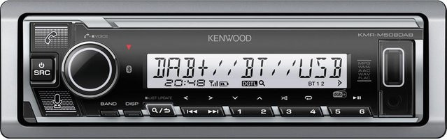 Kenwood KMR-M508DAB 1-DIN Autoradio in Schwarz mit Bluetooth und USB-A - Bild 1