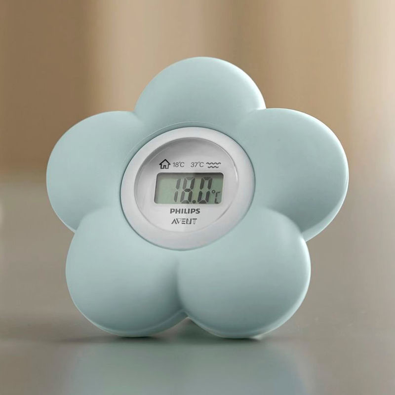 Philips Avent Digitales Bade- und Raumthermometer in Grün SCH480/00 - Bild 3