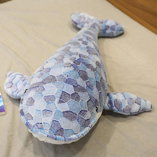 Yiran toy Wal Plüschtier Kissen, Blau, 90cm - Bild 1