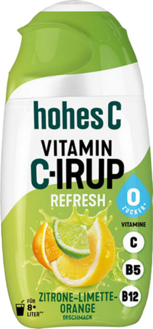 Hohes C Vitamin C-Sirup Zitrone Limette Orange, zuckerfrei, 65 ml - Bild 1