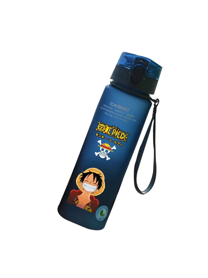 Bandai One Piece Luffy Cartoon-Wasserflasche, 560 ml, Kunststoff-Trinkbecher - Bild 2