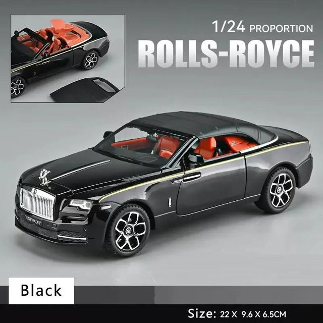 Linyi Rolls-Royce Dawn Spectre Spielzeugauto Modell, 1:24, mit Licht und Sound, ab 14 Jahren - Bild 1
