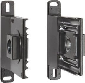 Riegler Wandkonsole für FUTURA in Schwarz mit Anschlussgewinde G 3/8 - Bild 1