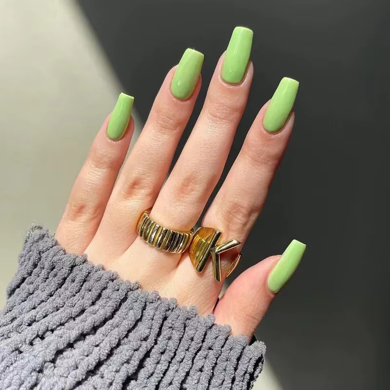 JIASHIXUAN Kunstnägel Ballett, 24 Stück, mittellang, Unisex - Bild 2