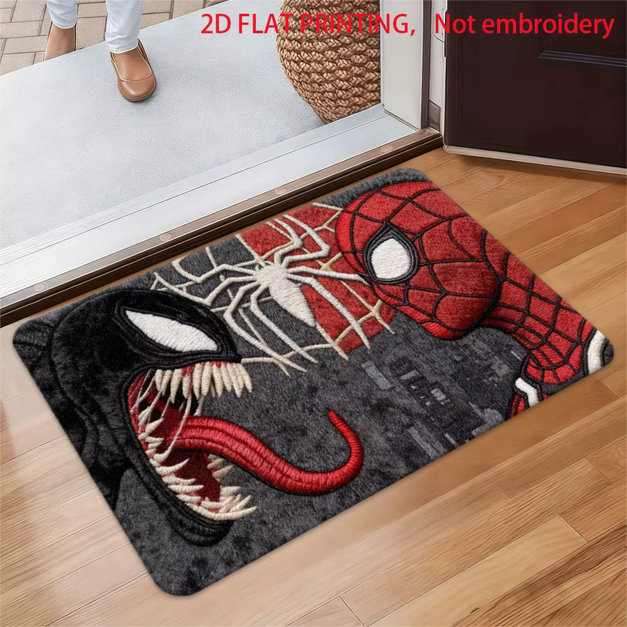 MARVEL Spider-Man Teppich von BEAST KINGDOM, rutschfester Flanellteppich mit Kinder-Motiv in Multicolour für Wohnzimmer und Schlafzimmer - Bild 2