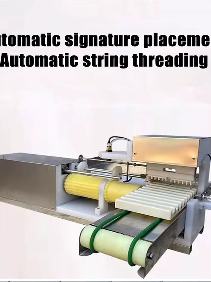 MYLEI Elektrische Kebab-Spieß-Herstellungsmaschine aus Edelstahl in Gelb - Bild 5