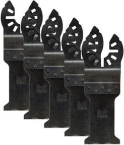 DeWalt Multi-Tool Sägeblatt DT20723 aus Bimetal für Holz und Kunststoff, Farbe: Schwarz, B/H: 43 x 30 mm, 5 Stück - Bild 2