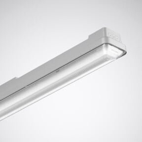 Trilux LED-Feuchtraumleuchte OleveonF in Weiß mit 4000K Neutralweiß und IP66 Schutzart - Bild 1