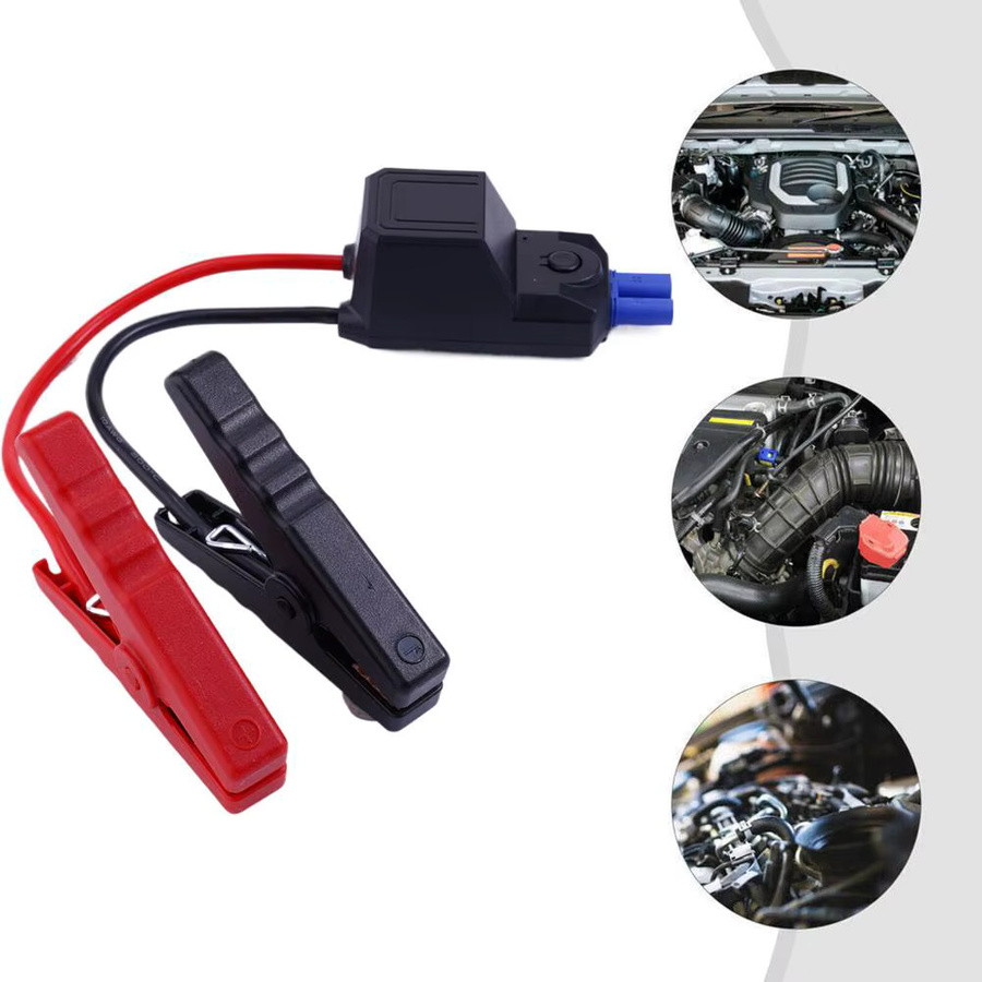 EC5 Krokodilklemmen-Verbinder in Rot für Auto und LKW zur Starthilfe und als Notfall-Batteriekabelklemmen - Bild 6