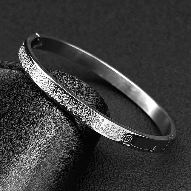 AFAWA Armband Edelstahl, Silber, Unisex - Bild 1