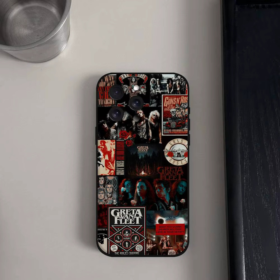 Mesuca Handyhülle Rock Band Guns N' Roses für iPhone in Multicolour - Bild 5