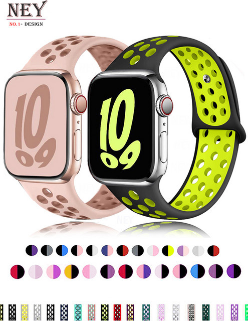 Uhrenarmband Silikon, Weiß, Unisex - Bild 1