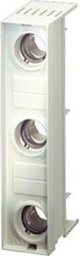Hensel Reitersicherungselement 3-polig, 63A, E18 D02 ZS RS 18, Weiß - Bild 1