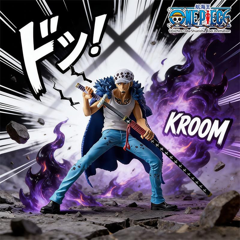 Yiran toy 1 ONE PIECE Trafalgar Law Figur Anime 1-teiliges Set - Bild 2