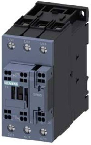 Siemens Leistungsschütz 3RT2035-3AP60 in Grau mit 3 Schließern für 690 V/AC - Bild 1