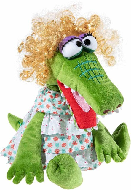 HEUNEC Jan & Henry Crocodella Handpuppe, Plüsch / Textil - Bild 1