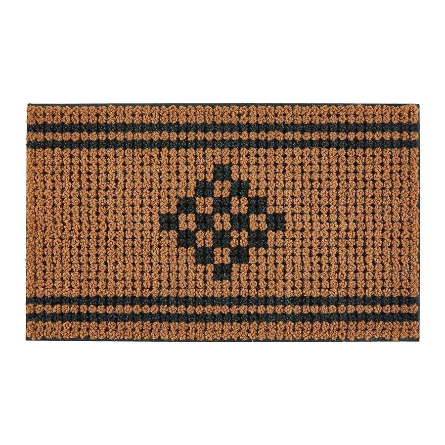 Modern Living Fußmatte Riviera mit grafischem Design, rutschfest, Kokos, Farben: Schwarz, Beige, Braun, B/H: 45 x 75 cm - Bild 2