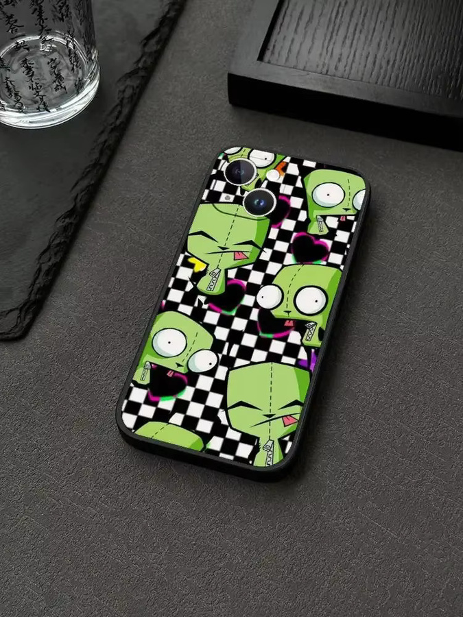 Mesuca Cartoon Handyhülle für iPhone in Schwarz und Multicolour aus weichem Silikon - Bild 7