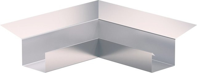 Sarei SDF-Kastenrinnenwinkel Piccolo Inneneck 90 Grad aus Aluminium in Silber Natur RG 70 - Bild 1