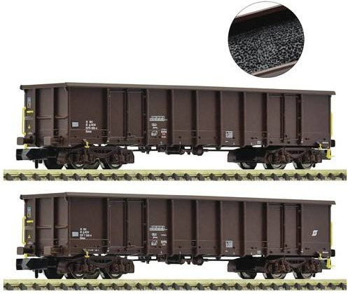 Fleischmann 6660020 N 2er-Set Offene Güterwagen der ÖBB - Bild 1