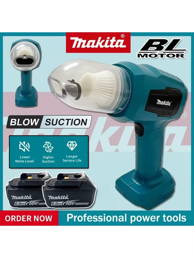 Makita 18V Mini Handstaubsauger wiederaufladbar für die Nutzung im Auto - Bild 7