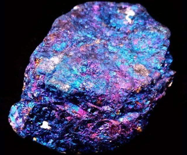 CRYSTALHOLA Roher Chalkopyrit-Kristall Pfauenerz in Multicolor für deine DIY-Schmuckherstellung - Bild 1