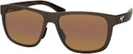 Maui Jim Puakea 670 Sonnenbrille, Quadratisch, Herren, Braun, Vollrand, Kunststoff, polarisiert - Bild 1