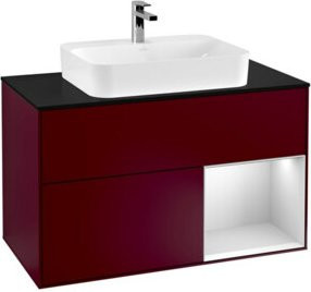 V&B Waschtischunterschrank Finion 100 Wandbeleuchtung in lackierter Ausführung B/T/H: 100 x 50,1 x 50,1 cm - Bild 1