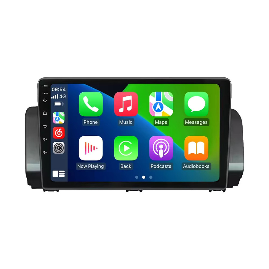 NaviFly Android 14 Multimedia Autoradio mit Wireless CarPlay, GPS und Bluetooth für Renault Sandero 2021-2023, 2din Head Unit, Schwarz - Bild 7