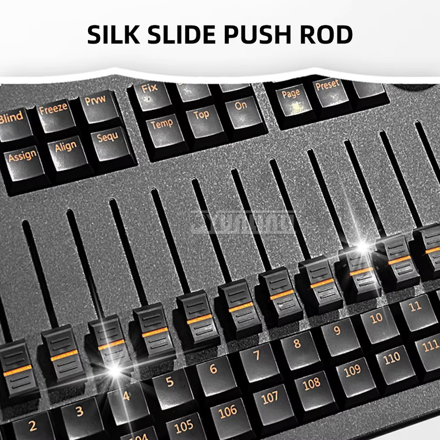 MA2 Mini Command Wing To Plus DMX512 Beleuchtungskonsole von YunlinLi in Schwarz - Bild 5
