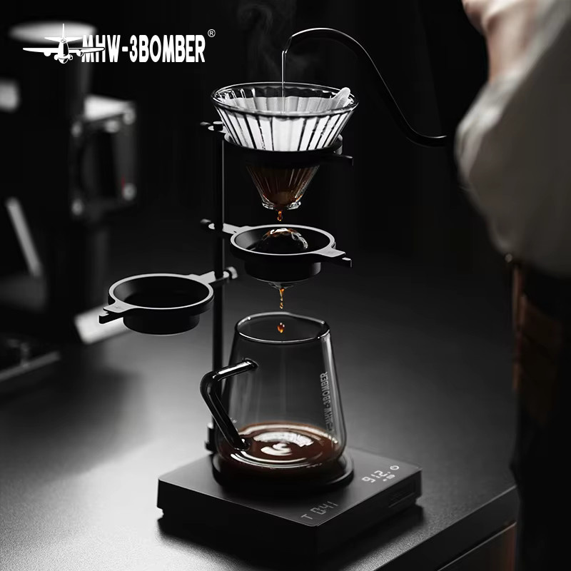 MHW-3BOMBER Pour Over Chilling Ball Stand Tropfständer aus Aluminiumlegierung mit abnehmbarem Design - Bild 2