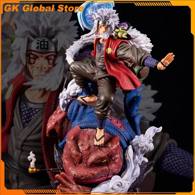 Bandai Naruto Anime Figur Jiraiya Premium Version PVC Modell Statue, Höhe: 39 cm - Bild 1