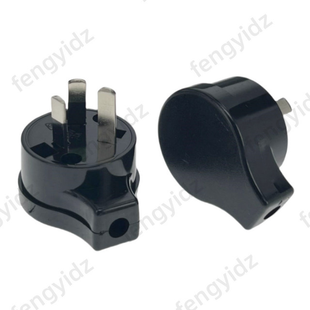 Fengyidz Reiseadapter für Australien und Neuseeland 10A AC Netzstecker in Schwarz oder Weiß - Bild 1