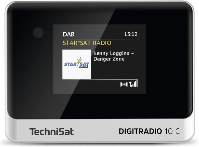 TechniSat DIGITRADIO 10 C DAB+ und UKW Radioadapter mit Bluetooth in Schwarz/Silber - Bild 1
