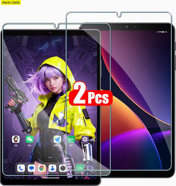 2 Stück Displayschutzfolie aus gehärtetem Glas für Alldocube iPlay 80 Mini Pro Ultra, transparent - Bild 1