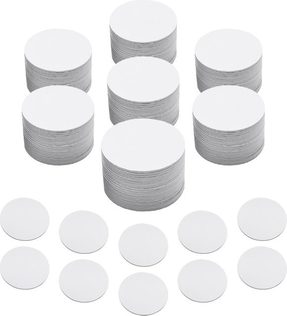 Guang Hongrun CUID Gen2 RFID Wet Inlay Tags 13,56 MHz, S50 1K, wiederbeschreibbar, Sektor 0 Block 0 UID, Farbe: Weiß, Durchmesser: 25 mm, SAK08 - Bild 1