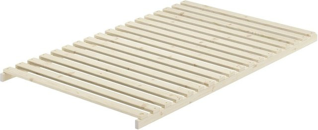 Erst-Holz Lattenrost aus Fichtenholz mit Stecksystem, B/T: 120 x 200 cm - Bild 1