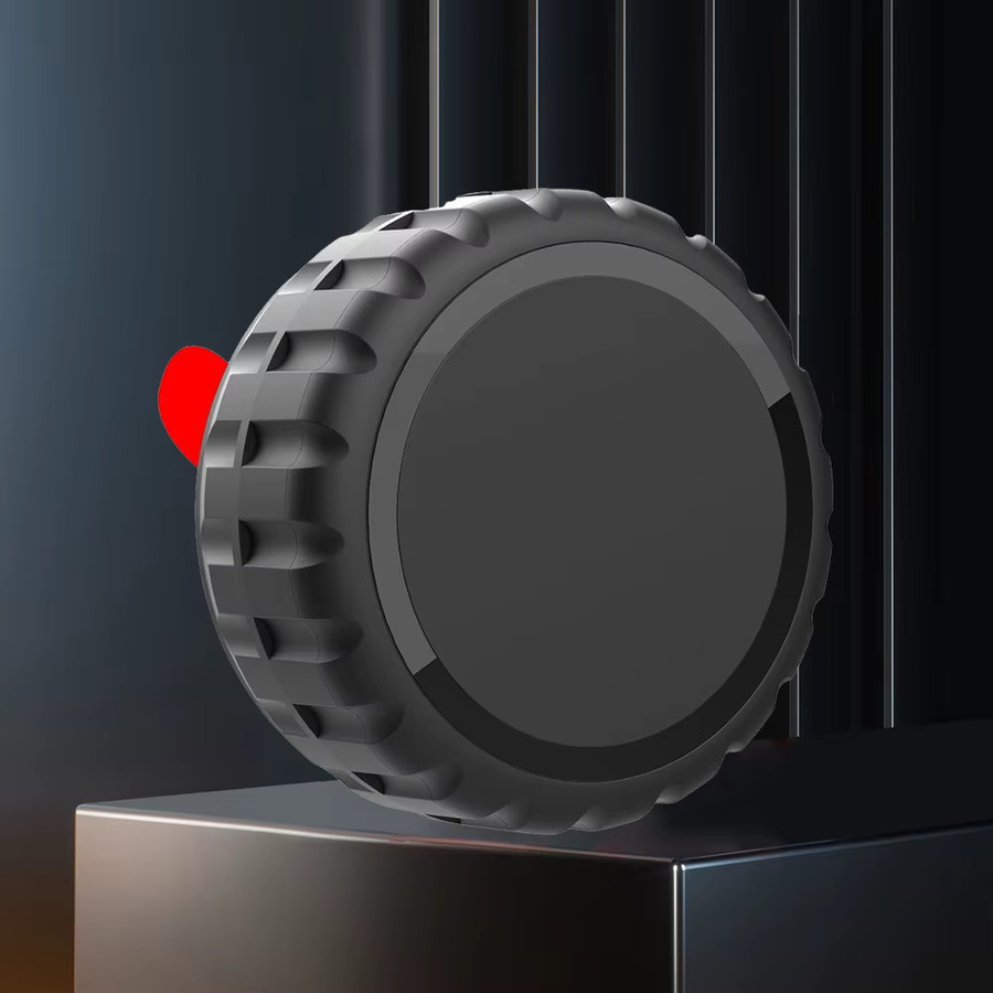 ALLOET Wasserdichte Schutzhülle für Apple AirTag in Schwarz mit Klebemontage - Bild 3