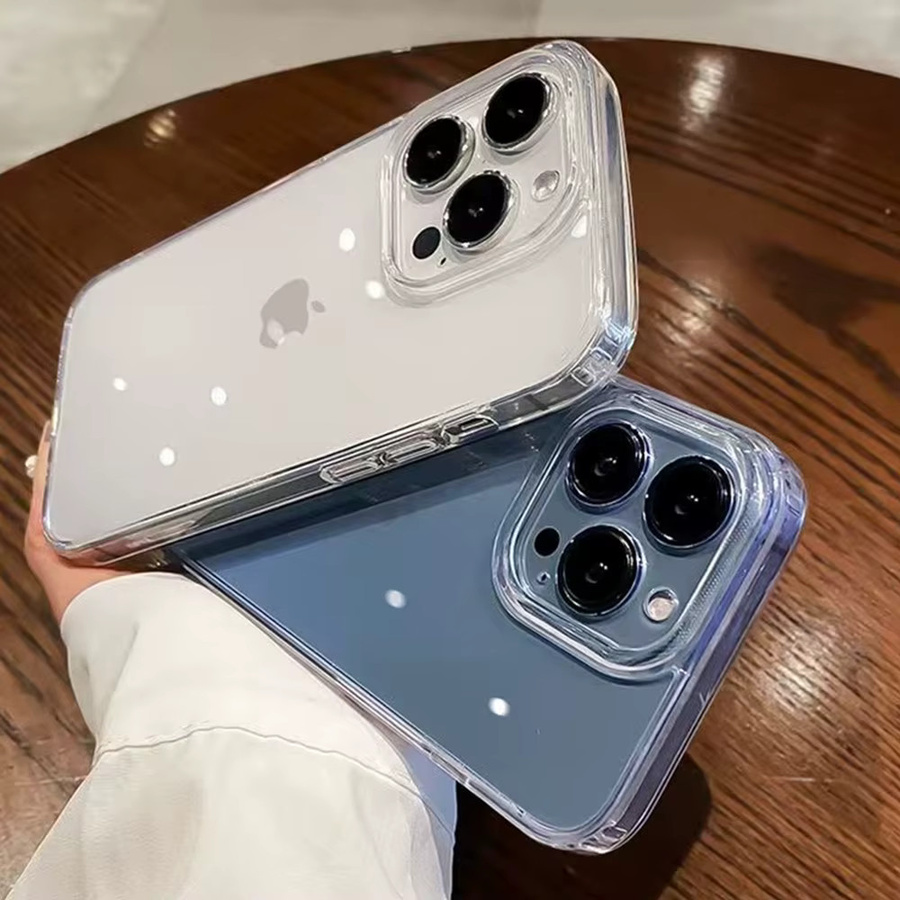 Transparente Acryl-Handyhülle für Apple iPhone 17 16 15 14 13 12 11 Pro Max Plus XS X XR 7 8 HD Klare Harte Rückabdeckung - Bild 3