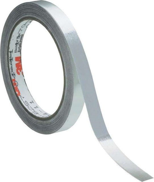 3M Scotch 1170 Abschirmband aus Aluminium in Silber, Breite: 12 mm, Länge: 16,5 m - Bild 1
