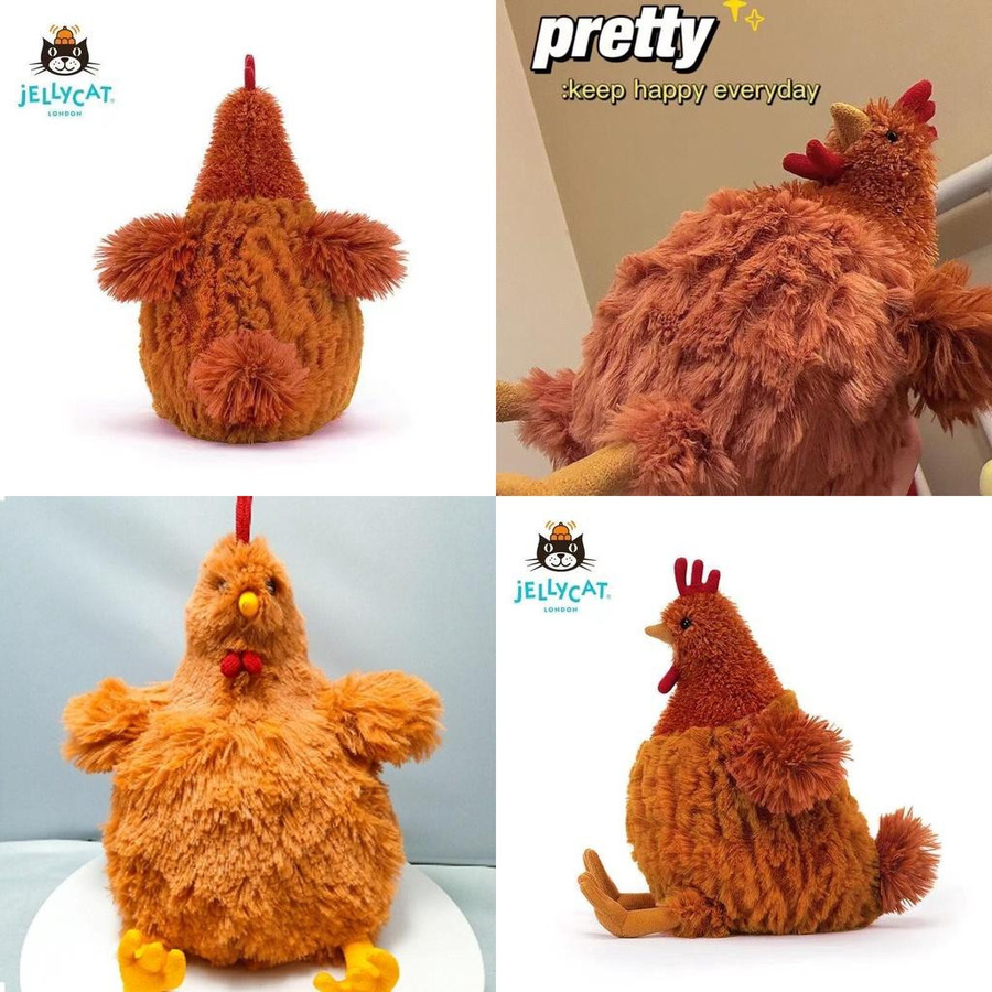 Jellycat Cecile das Huhn Plüschtier mehrfarbig ab der Geburt - Bild 7