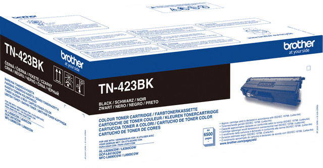 Original Brother TN423BK Tonerpatrone Schwarz für Brother Drucker - Bild 1
