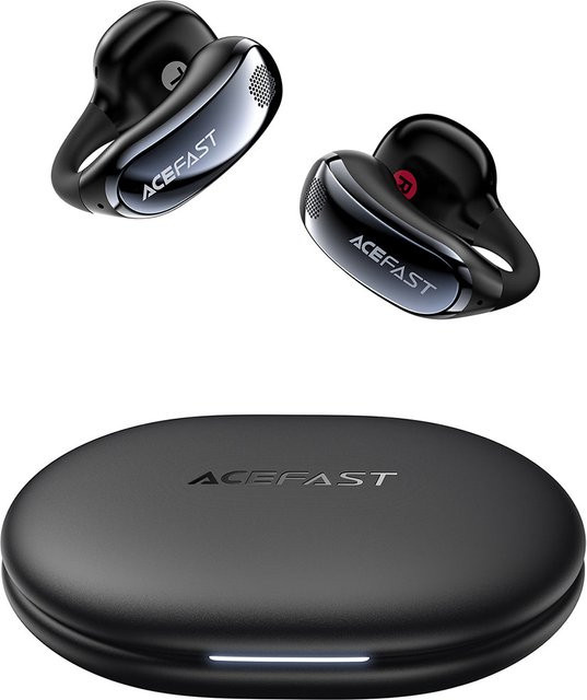 Acefast Aceclip Pro Handsfree Bluetooth TWS Kopfhörer, Schwarz - Bild 1